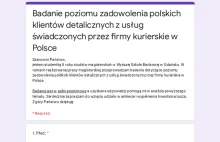 Badanie poziomu zadowolenia polskich klientów detalicznych z usług świadczonych