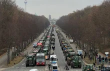 Niemieccy rolnicy mają dość. Trwa rolniczy protest w Berlinie