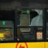 Ostrzelane autobusy w Warszawie. Zniszczone szyby i karoseria