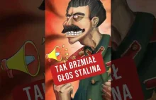Unikatowe nagranie Stalina