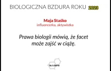 Maja Staśko nominowana do Biologicznej Bzdury Roku 2023