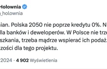 Hołownia dalej przeciwko 0%