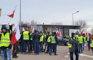 Rolnicy z całej Polski na granicy w Zosinie: chłopi razem! RELACJA NA ŻYWO