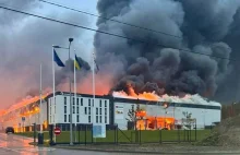 Rosyjski atak na Lwów. Spłonął towar polskiego giganta