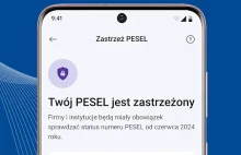 4 miliony Polek i Polaków zastrzegło swój PESEL