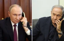 Netanjahu rozmawiał z Putinem przez telefon. Złożył mu życzenia z okazji 73. uro