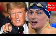 Trump w kampanii wyborczej mówi, że chce usunąć transów z kobiecego sportu.