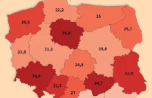 Mapa pijanych kierowców. Gdzie policja łapie ich najczęściej?