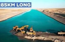 Afghanistan Is Building Asia's Largest Artificial River In The Desert - YouTube