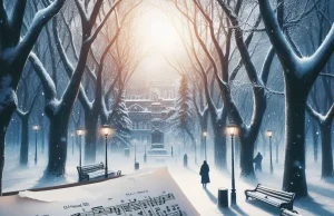 Winter Piano - Tło Muzyczne