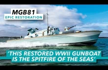 Ciekawy materiał o brytyjskiej bojowej łodzi motorowej używanej podczas II WŚ