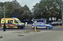 W Tychach nagi mężczyzna szarpał się z policjantami