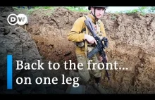 Ten ukraiński żołnierz wrócił na front po utracie nogi [ENG]