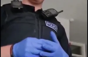 Zatrzymanie chłopa za wpisy na Facebooku we własnym domu