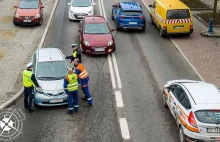 Samochód widmo w Piekarach doprowadził do zderzenia z innym pojazdem