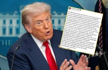 Trump atakuje ukraińską administrację. "Nie okazali wdzięczności"