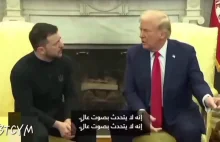 W marokanskiej TV przetlumaczono spor Zelenski VS Trump