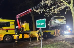 27-latka spłonęła w elektryku. Tragiczny wypadek pod Gołuchowem