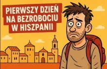 Pierwszy dzień na bezrobociu w Hiszpanii