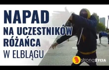 Jest nagranie video z napadu na różaniec w Elblągu