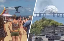 Atak na most Krymski. Na oczach wypoczywających Rosjan