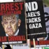 Demonstracja pod domem zbrodniarza wojennego Benjamina Netanjahu