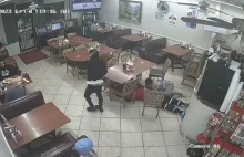 Texas: strzelanina w Restauracji, niedoszły rabuś zastrzelony przez klienta.
