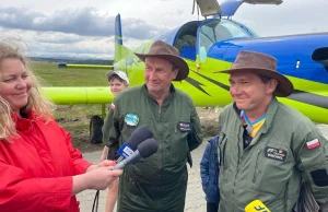 Z Nowej Zelandii niewielkim jednosilnikowym samolotem dolecieli do Nowego Targu