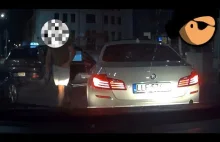 Kierowca BMW uważał że nic się nie stało... i uciekł