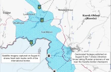 Sytuacja w rejonie Kurskim na dzień 8 sierpnia.