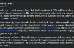 VETO prezydenta! Potrzebne jest pilne zwołanie obrad obu izb!