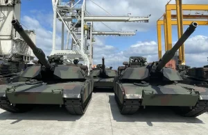 Pierwsze czołgi Abrams dotarły do Polski. Zapora nie do przebicia -