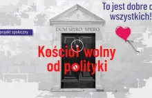 Ruszyła kampania społeczna "Kościół wolny od polityki"