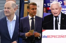 Scholz, Macron, Kaczyński. Oto najwięksi przegrani wyborów do Parlamentu Europej