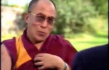 Dalai Lama zabija komara.