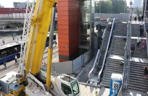 Jest sukces! Po 6 latach zamontowano nowe schody ruchome na Dworcu w Krakowie