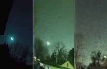 Zielona kula ognia tuż nad Ziemią. Eksplodował odłamek komety