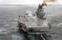 Przeklęty lotniskowiec Rosji o krok od zezłomowania. Jego los jest niemal przesą