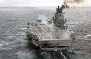 Przeklęty lotniskowiec Rosji o krok od zezłomowania. Jego los jest niemal przesą