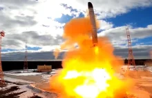 Rosyjska rakieta balistyczna Sarmat eksplodowała po starcie. Nieudany test