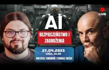 AI a bezpieczeństwo - rozmawiają Tomasz Rożek i Mateusz Chrobok