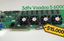 Prototyp 3dfx Voodoo 5 6000 został sprzedany na eBayu za $15,000