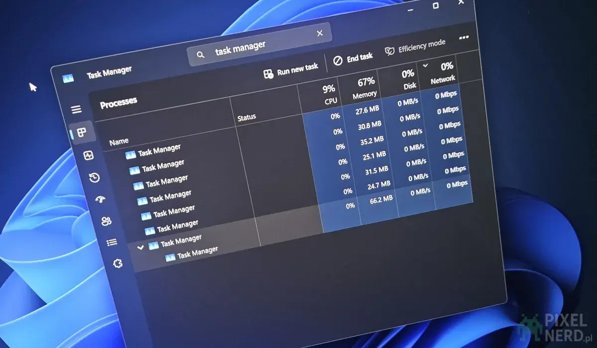 Nowy błąd w Windows 11 sprawia, że Menedżer zadań klonuje sam siebie.