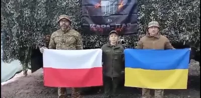 Życzenia od Ukraińskich żołnierzy z okazji Dnia Niepodległości Polski