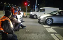 "Największa blokada" Ostatniego Pokolenia. Trwała 10 minut