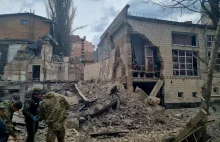 Tragiczne chwile w Kijowie. Dzieci w popłochu uciekały przed bombami