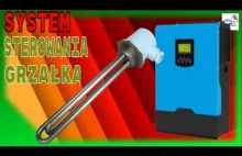 Schemat elektryczny systemu do sterowania grzałką wody użytkowej z falownika