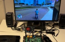 Grand Theft Auto: Vice City uruchomione na routerze z zewnętrzną kartą graficzną