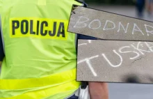 Wstrząsające napisy w Kaliszu. Wspomniano Tuska i Bodnara