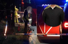 Tragedia pod Grójcem. Spalone ciało na drodze, zatrzymano księdza